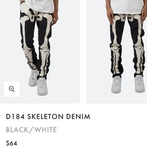 mnml jeans Skeleton D184 Size 38